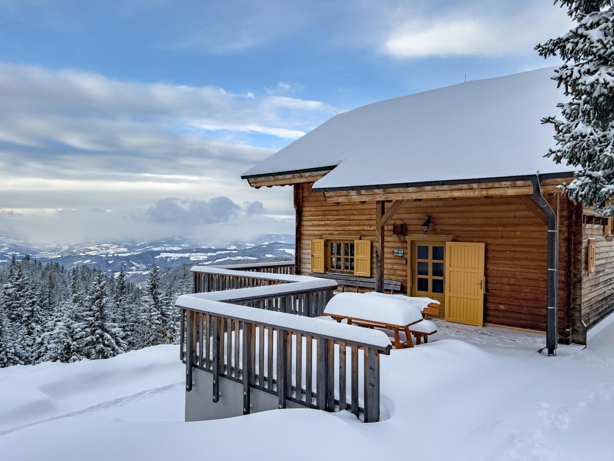 1A Chalet Koralpenzauber -Ski Fahren, Sauna Und Traumblick Villa Wolfsberg Eksteriør bilde