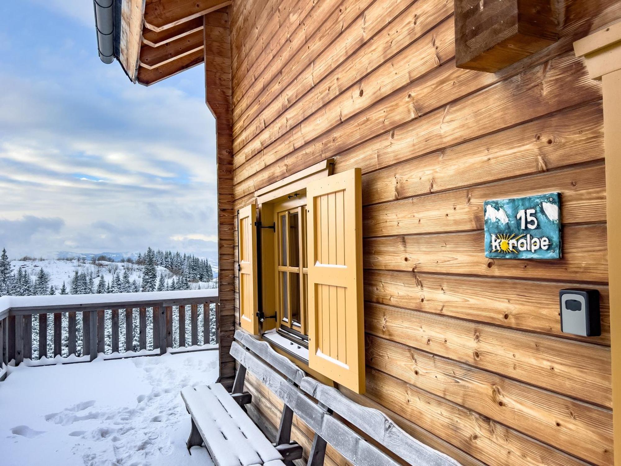 1A Chalet Koralpenzauber -Ski Fahren, Sauna Und Traumblick Villa Wolfsberg Eksteriør bilde