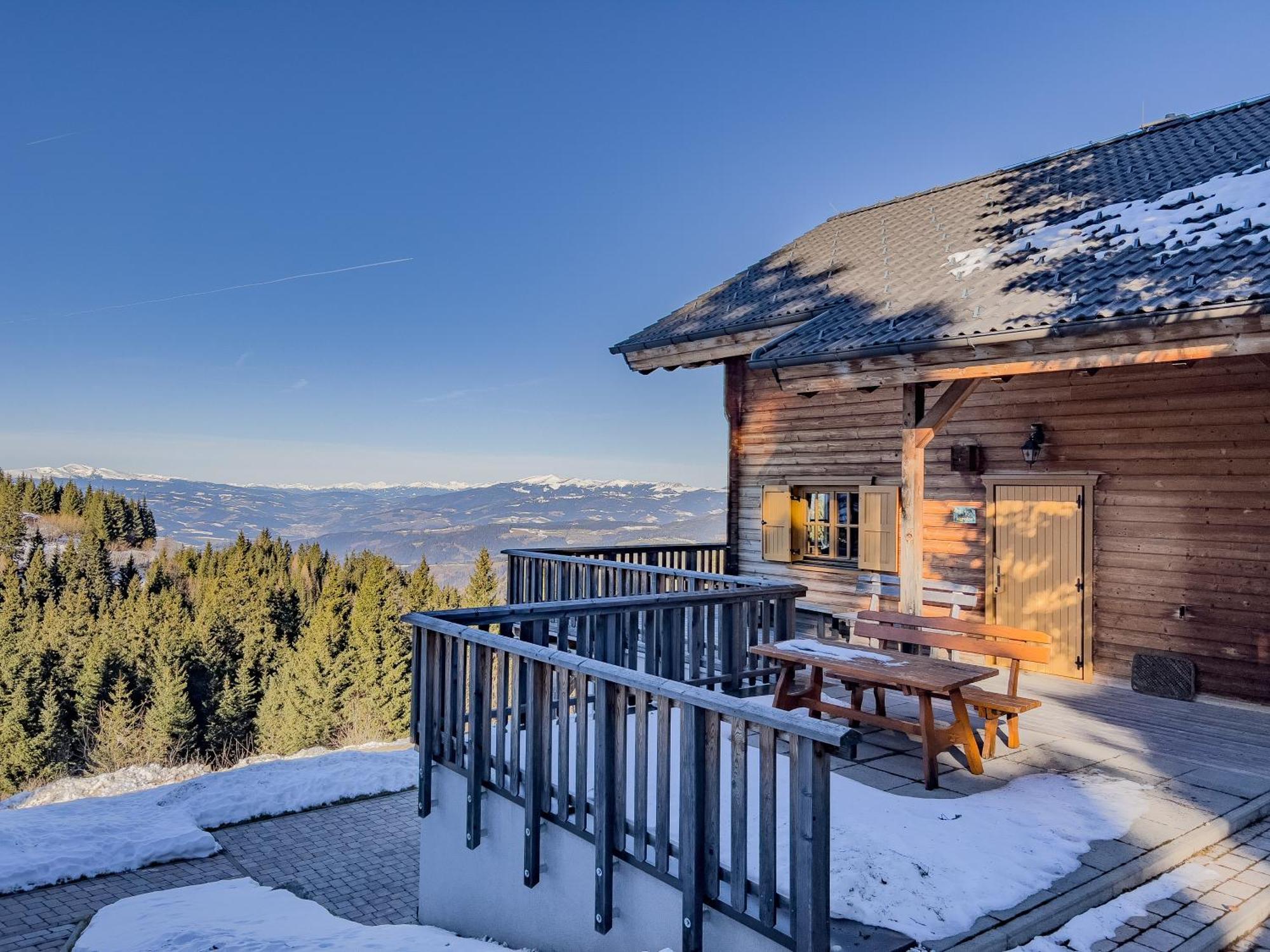 1A Chalet Koralpenzauber - Wandern, Grillen, Sauna Und Traumblick Wolfsberg Eksteriør bilde