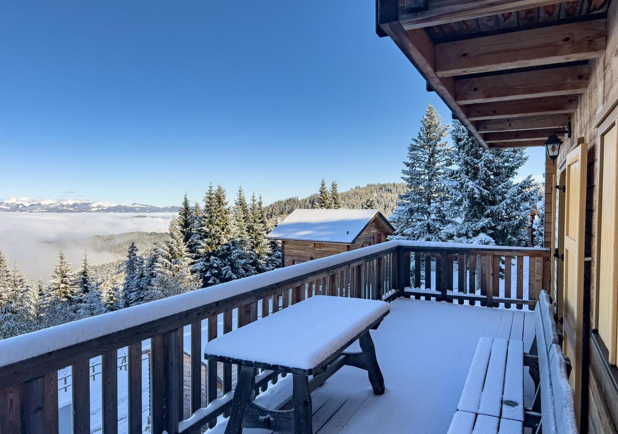 1A Chalet Koralpenzauber -Ski Fahren, Sauna Und Traumblick Villa Wolfsberg Eksteriør bilde