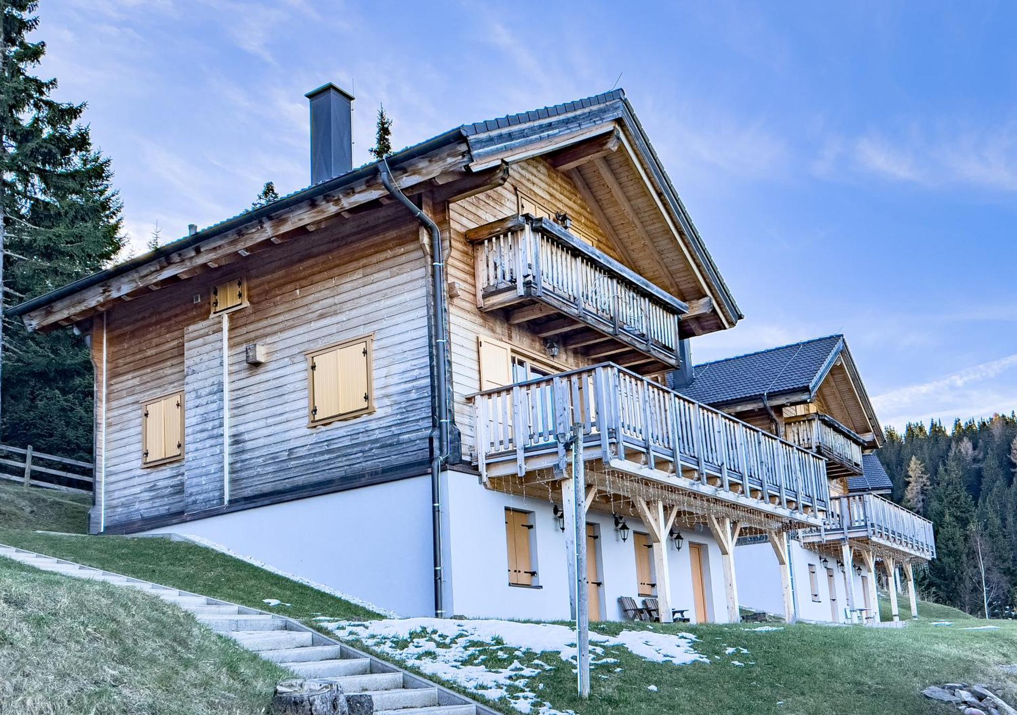 1A Chalet Koralpenzauber - Wandern, Grillen, Sauna Und Traumblick Wolfsberg Eksteriør bilde