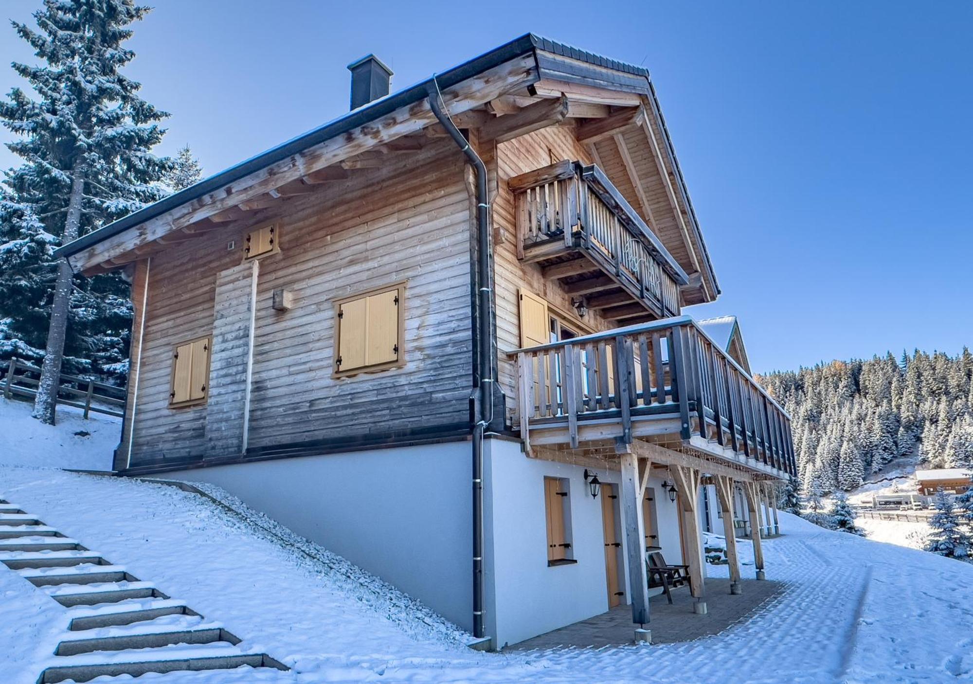 1A Chalet Koralpenzauber - Wandern, Grillen, Sauna Und Traumblick Wolfsberg Eksteriør bilde