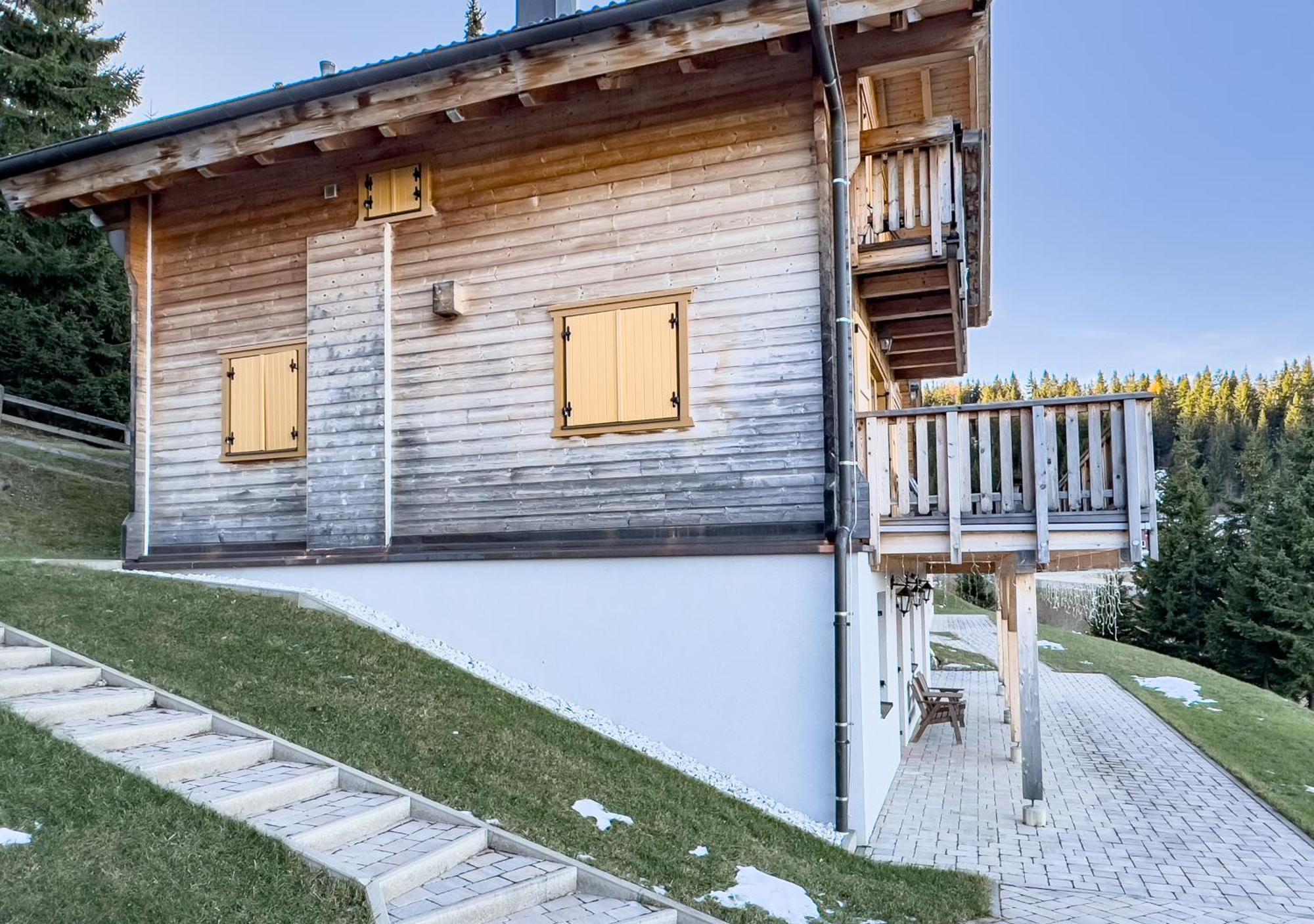 1A Chalet Koralpenzauber - Wandern, Grillen, Sauna Und Traumblick Wolfsberg Eksteriør bilde