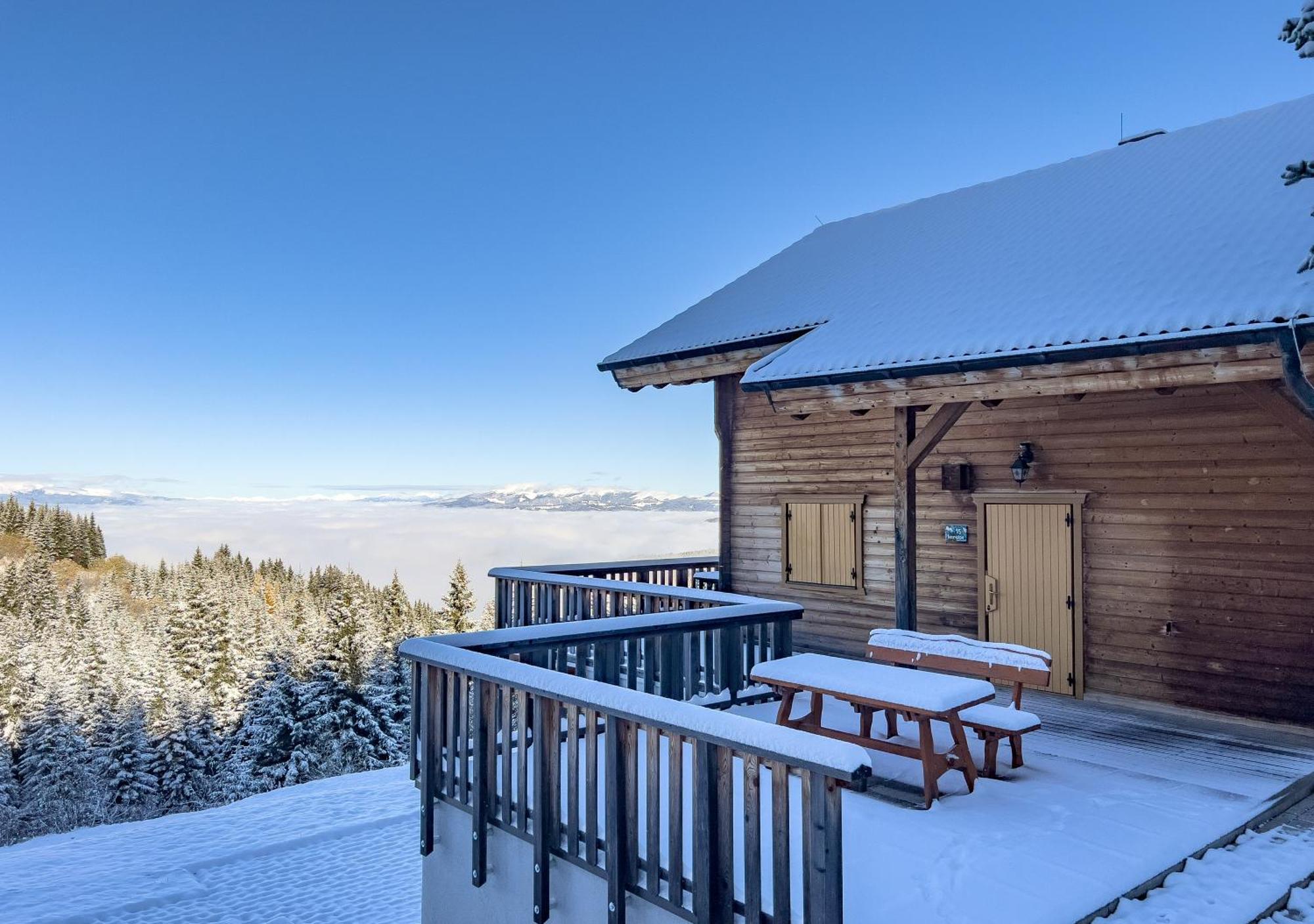 1A Chalet Koralpenzauber - Wandern, Grillen, Sauna Und Traumblick Wolfsberg Eksteriør bilde