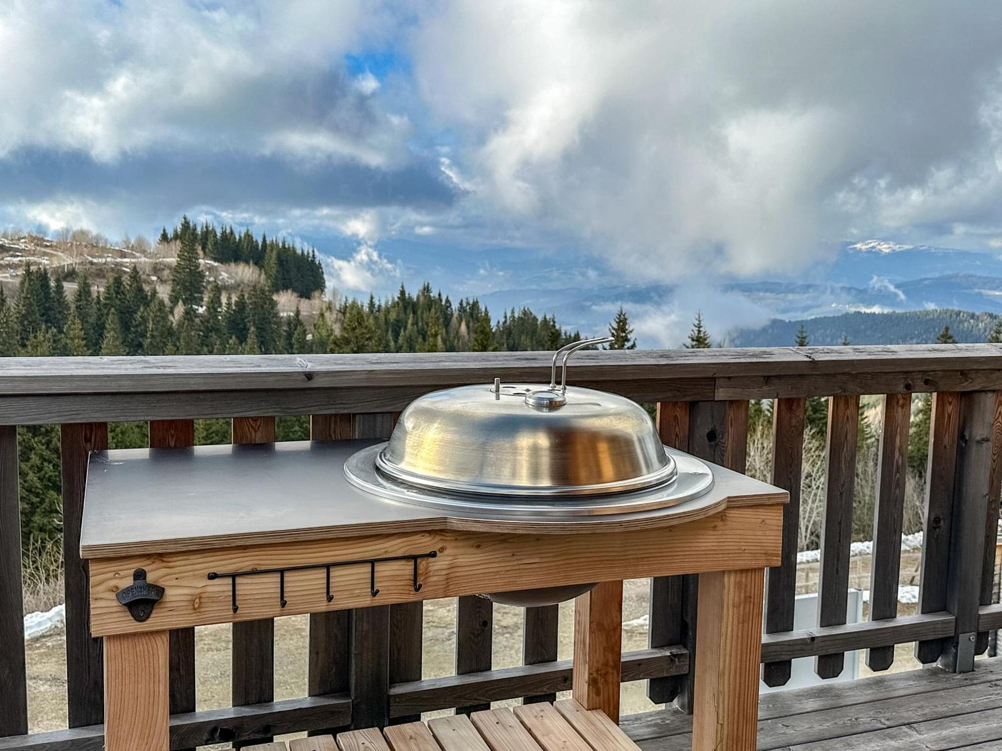 1A Chalet Koralpenzauber - Wandern, Grillen, Sauna Und Traumblick Wolfsberg Eksteriør bilde